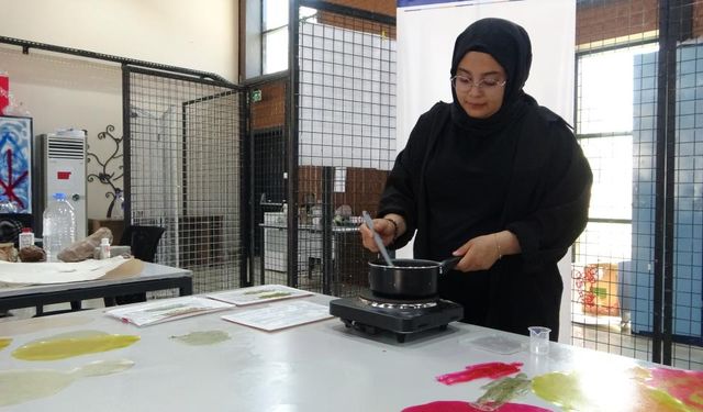 Malatya 'da  Atık malzemeler öğrencilerin elinde sanata dönüştü