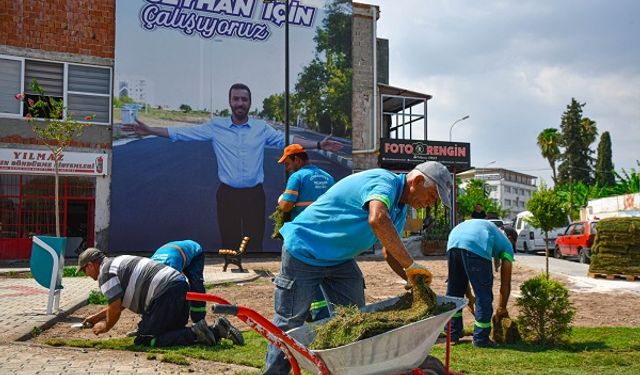 Aydar'dan Ceyhan'ın merkezine yeni yeşil alan