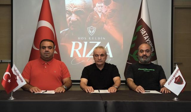 Hatayspor, Rıza Çalımbay ile sözleşme imzaladı