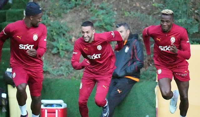 Galatasaray, Antalyaspor maçı hazırlıklarını sürdürdü