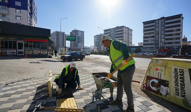 Büyükşehir, Tekerek’te Yürüyüş Yollarını Yeniliyor