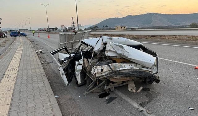 Hurdaya Dönen Fiat Tofaş 16 Yaşındaki Çocuğa Mezar Oldu