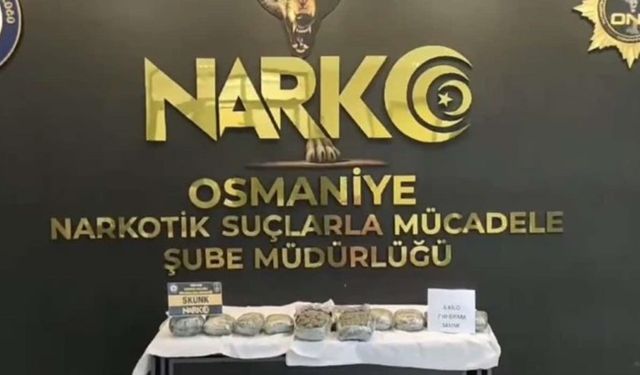 Durdurulan Çekicide 6 Kilo 750 Gram Skunk Maddesi Ele Geçirildi