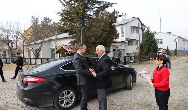 Başkan Göktaş'tan Başkan Cüce'ye Ziyaret