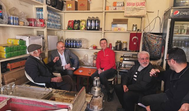 Andırın Belediye Başkanı Esnafları Ziyaret Etti, Taleplerini Dinledi