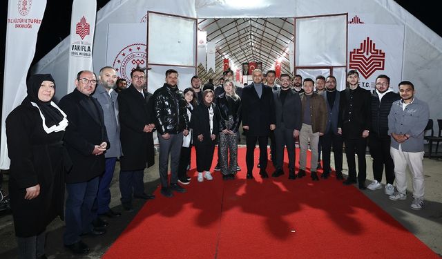 Başkan Toptaş Depremzedelerle İftar Sofrasında