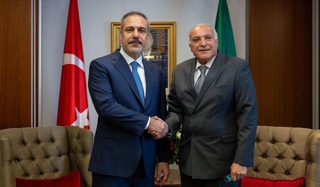 Bakan Fidan, Cezayirli Mevkidaşı Attaf İle Görüştü