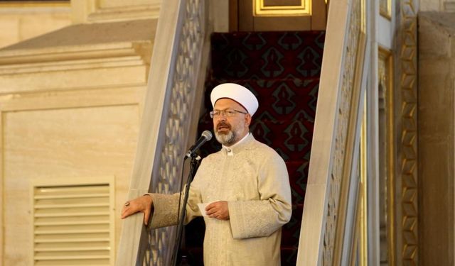 Diyanet İşleri Başkanı Erbaş'tan yağmur duası