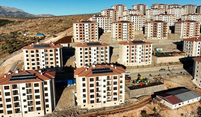 Afşin’de Depremzedelere 4.481 Yeni Konut Teslim Edildi