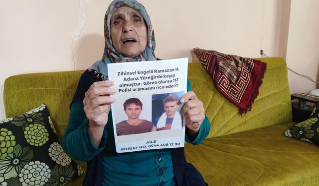 Hırsızı görünce şoka giren zihinsel engelli genç 34 gündür kayıp