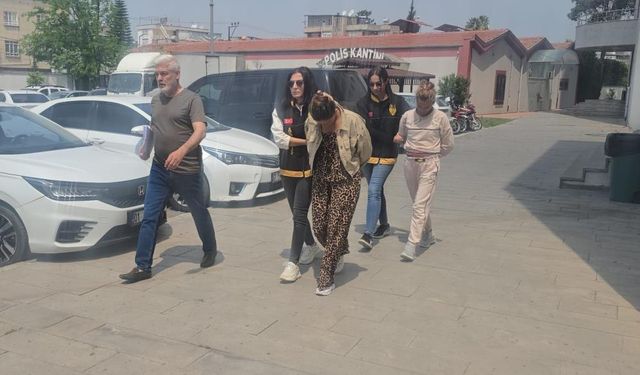 890 bin TL'lik altın çalan 2 kadın şüpheli tutuklandı