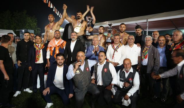 Başpehlivan Cengizhan Şimşek Oldu