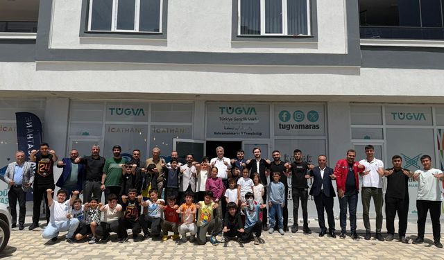 TÜGVA Kahramanmaraş İl Temsilciliğinde Bayrak Değişimi
