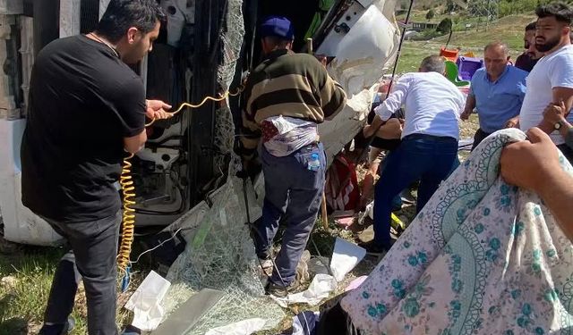 Kahramanmaraş’ta Tır Kaza Yaptı