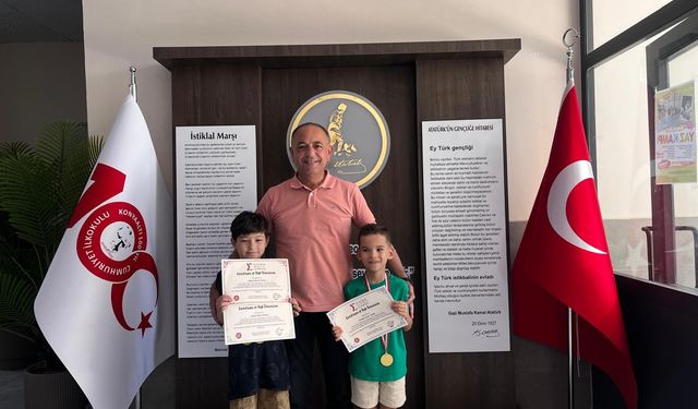 İlkokulu Öğrencilerinden Uluslararası Başarı