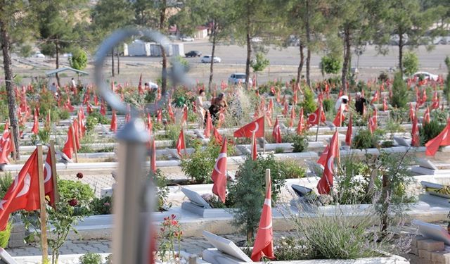 Kahramanmaraş'ta Bayram Hüznü: Deprem Şehitleri Anıldı