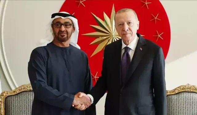 Cumhurbaşkanı Erdoğan, BAE Devlet Başkanı Al Nahyan ile görüştü
