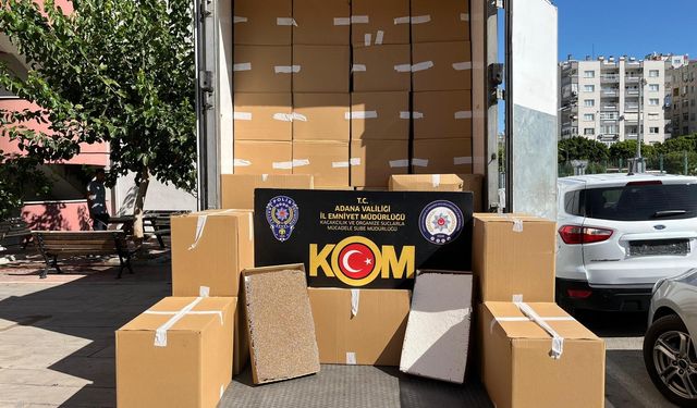 17 milyon TL değerinde kaçak sigara ele geçirildi
