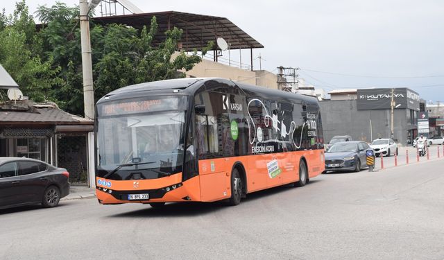 12 Metre Uzunluğundaki Elektrikli Otobüsleri Test Etti