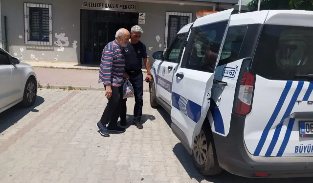 Zabıta ekipleri ihtiyaç sahibine destek oldu