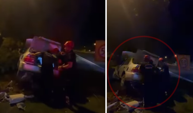 Kahramanmaraş’ta Araç Refüje Çıktı: 2 Yaralı