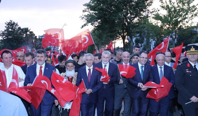 Kahramanmaraş’ta 15 Temmuz Demokrasi ve Millî Birlik Günü Anıldı