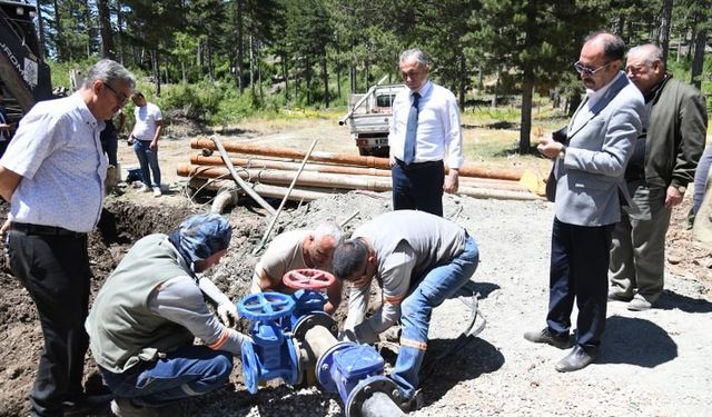 Yaylalarda Su Abonelikleri Başladı