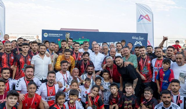 30 Ağustos Futbol Turnuvası Finali, Kardeşlik ve Centilmenlik Mesajı Verdi