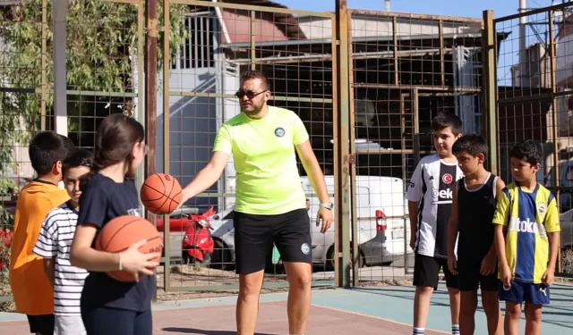 Çocuklar 'yaz spor'larını sevdi