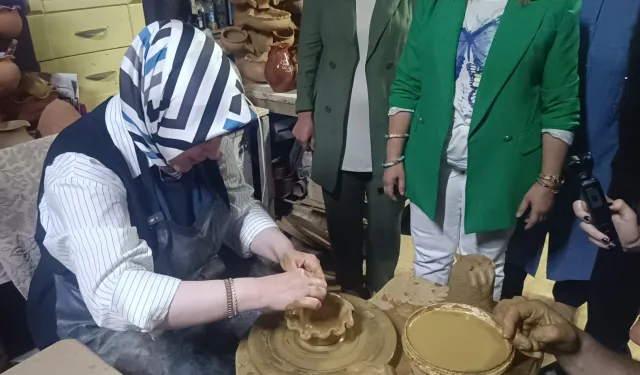 Kadın girişimciler çömlekleriyle hayat kuruyor