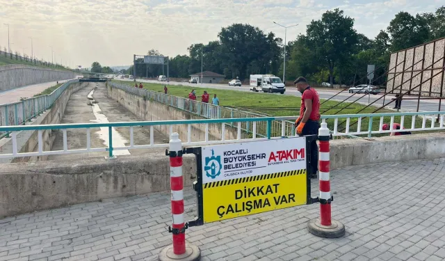 Stadyum çevresinde hummalı çalışma