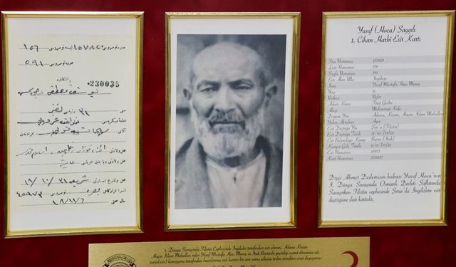 Esir Düşen Dedesinin Filistin'de 107 Yıllık Mektubuna Ulaştı