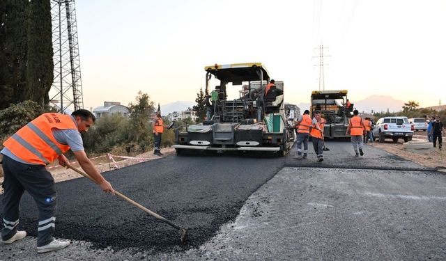Büyükşehir'den Şehir Hastanesine Sıcak Asfalt