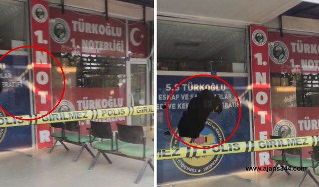 Türkoğlu’nda Oda Binasına Silahlı Saldırı