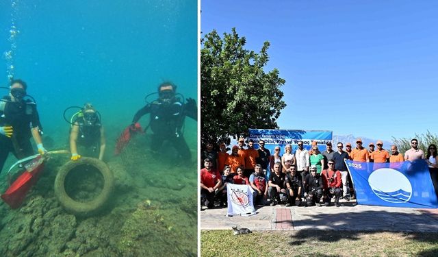 Dünya Temizlik Günü’nde Falezlerden Deniz Dibine Kapsamlı Çalışma
