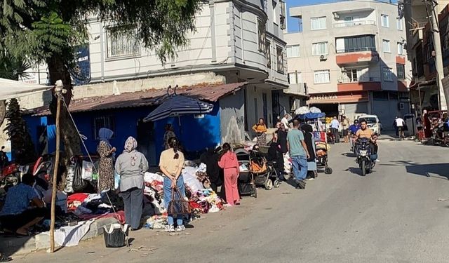 İzinsiz Kurulan Pazar Kaldırıldı