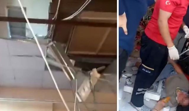 Kahramanmaraş’ta Bir Marketin Asma Tavanı Çöktü: 1 Yaralı