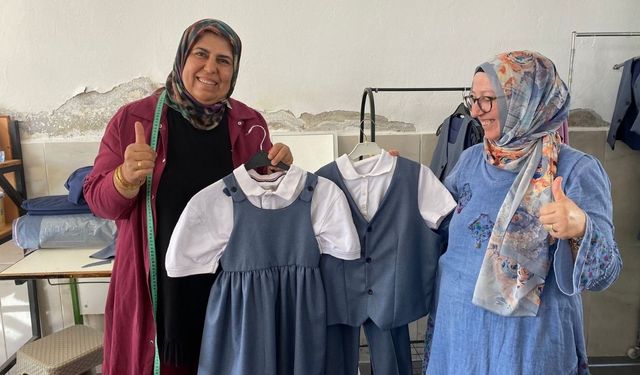 “Okulumuzun Kıyafetini Okulumuzda Üretiyoruz” Projesi Öğrencilere Umut Oldu