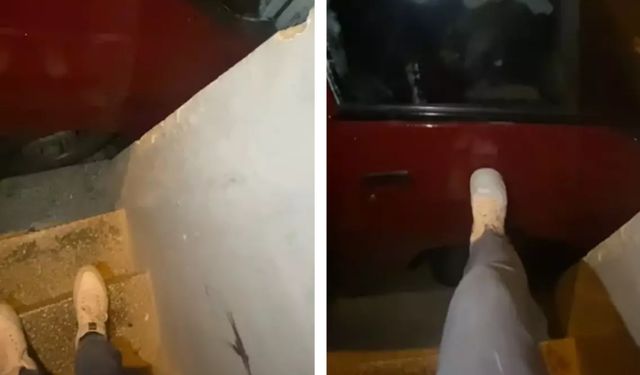 Sabah Şoku! Apartman Kapısına Araç Çeken Sürücü İsyan Ettirdi