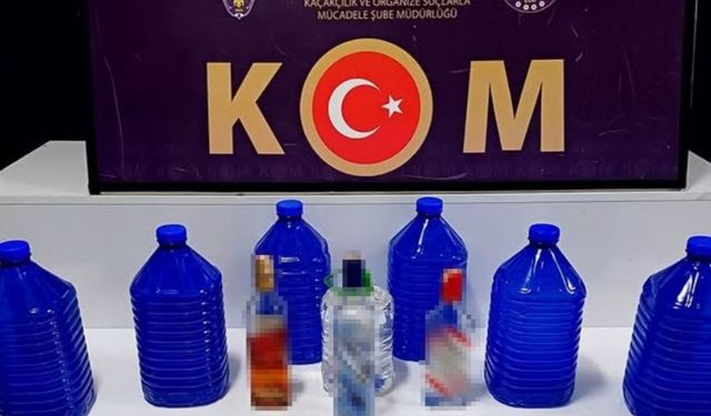 Kaçakçılık Operasyonunda 33,5 Litre Alkol Ele Geçirildi