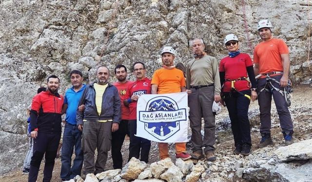 Kahramanmaraş AFAD'ından Gönüllülere Tırmanış Eğitimi