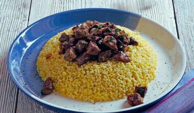 Kahramanmaraş'ın Yöresel Lezzetleri: Ciğerli Bulgur Pilavı