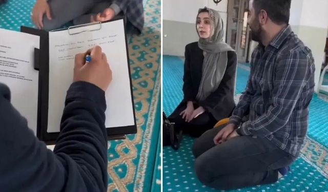 Nikah Töreninde Gelinin Sözleri Gündem Oldu: Yaz Artık!