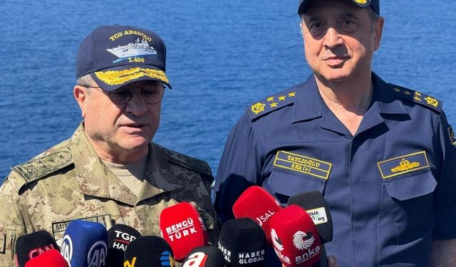 Üç Denizde Gücünü Gösteren Tatbikat