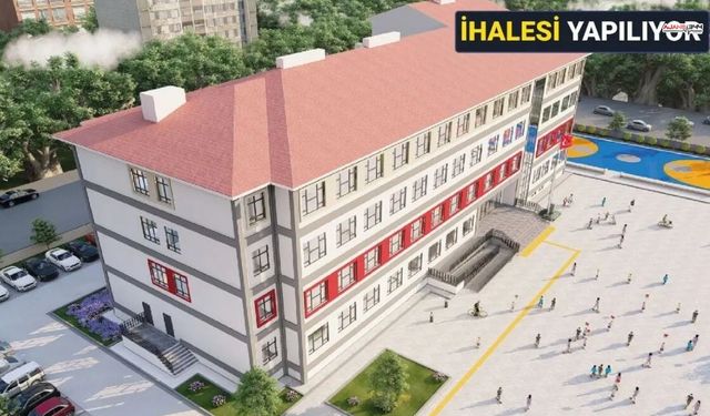 Kahramanmaraş'a 32 Derslikli Yeni Okul Geliyor