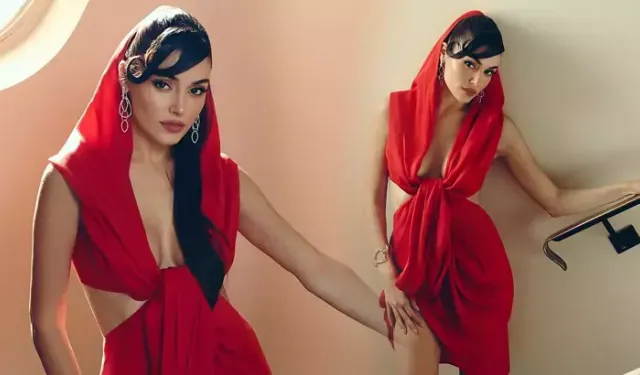 Hande Erçel Sosyal Medyada Siyah Beyaz Paylaşımı