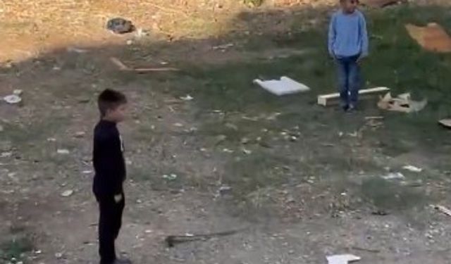 AFAD’ın siren testi sırasında çocukların esas duruşu duygulandırdı