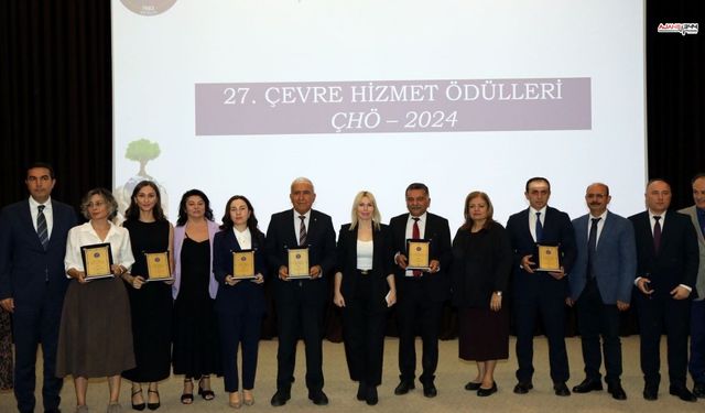 Akdeniz Üniversitesi Çevre Hizmet Ödülleri 27. Yılında sahiplerini buldu