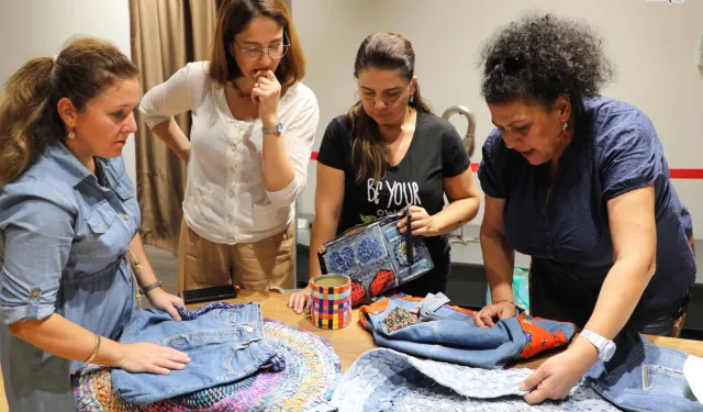 Antalya’da Eski Kıyafetler Yeniden Hayat Buldu