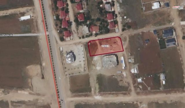 Kahramanmaraş'ta 2 bin 191 metrekare arsa icradan satışta